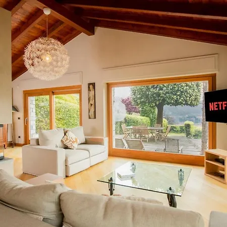 Petrarca, Luxury With Spectacular Views On Orta Villa *
