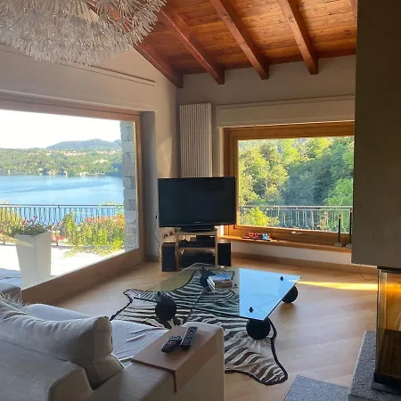 ヴィラ Petrarca, Luxury With Spectacular Views On Orta *