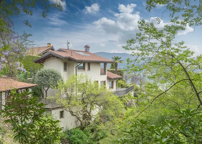 Willa Petrarca, Luxury With Spectacular Views On Orta *